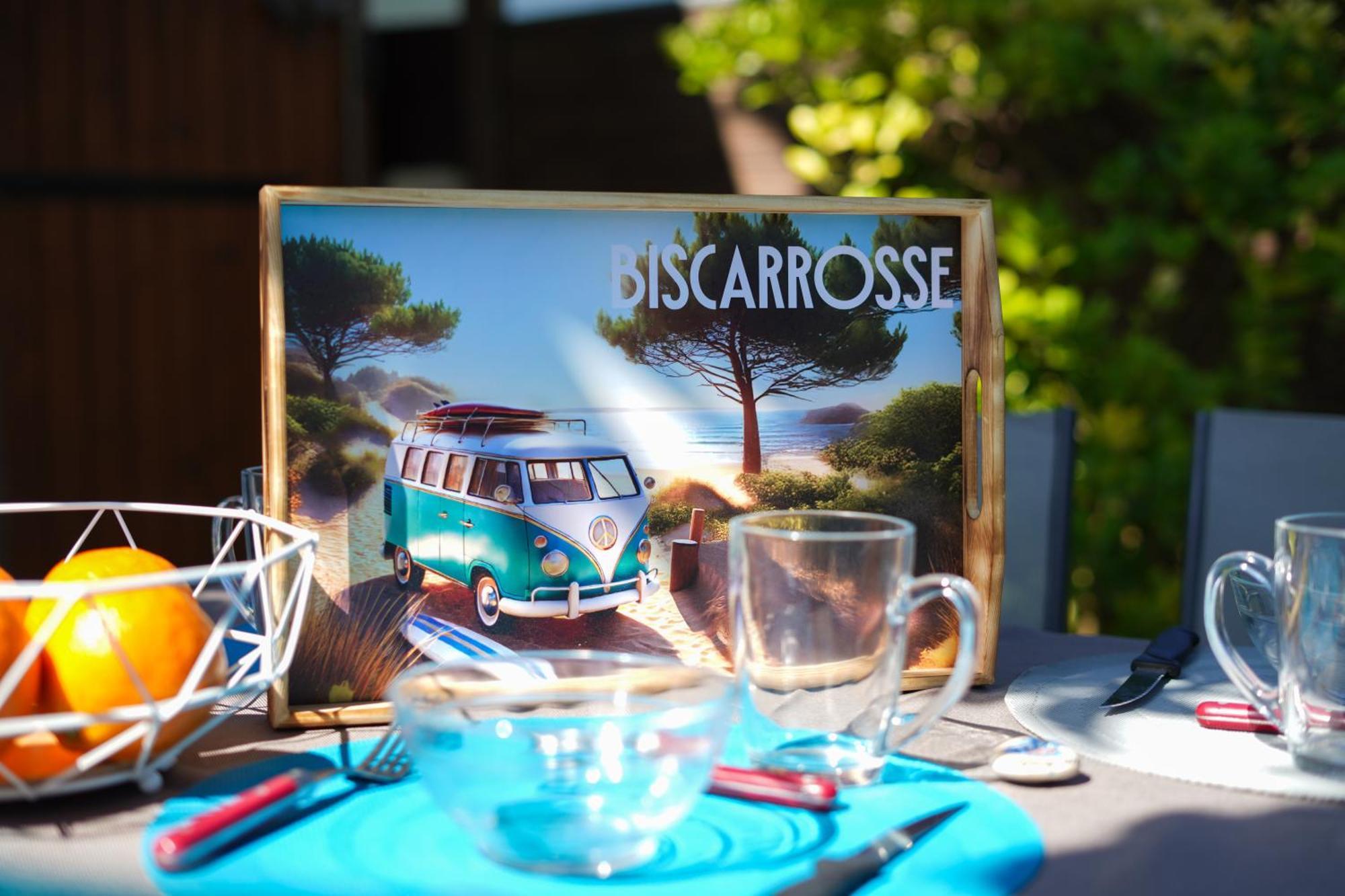 Maisonnette au pied de l'Océan avec terrasse Biscarrosse Extérieur photo